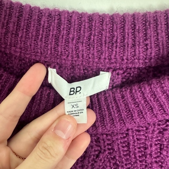 BP purple sweater size xs - Picture 4 of 4